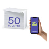 Tarjeta Térmica Pvc Nfc Ntag215 Resistente - 50 Pzas