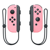 Nintendo Switch Joystick Juego De Mandos Joy-con Rosa Palido