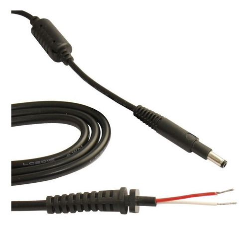 Cable De Repuesto Para Cargador Hp Envy Negro 4.8*1.7 Mm