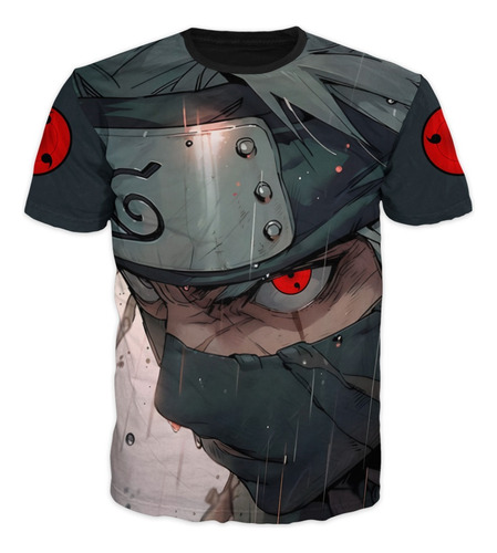 Camiseta Naruto Uzumaki Comic Anime Adulto Exclusiva