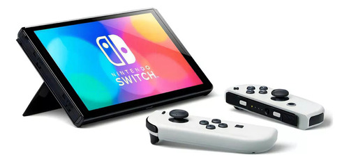 Nintendo Switch Oled 64gb Standard Color  Blanco Y Negro Col