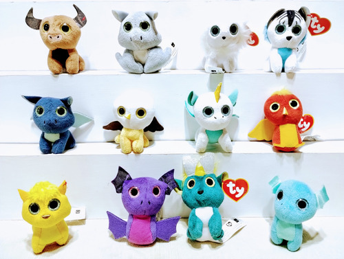 Ty Teenie Beanie Boos Colección Mc Donalds 2021 Completa