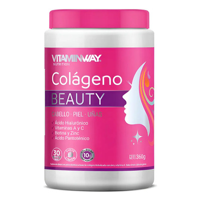 Colágeno Beauty Bebible Vitamin Way X 360g Limón | Envío gratis