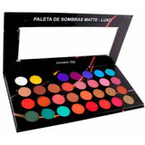 Paleta De Sombras - 32 Cores - Ludurana - Matte Luxo - Neon Cor Da Sombra Colorida