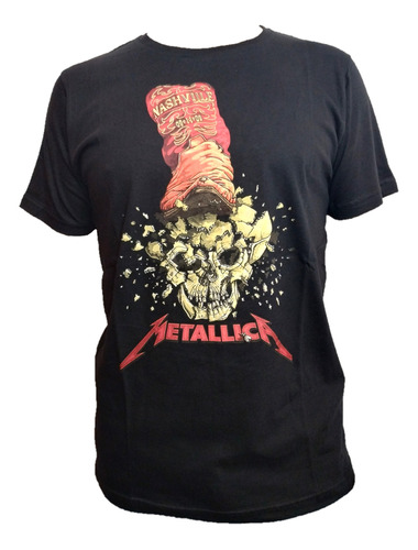 Remera Metallica Thrash Metal Varios Mod Serigrafia Algodón