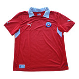 Camiseta Local Selección Chilena 2012, Puma, Talla Xl Fitted