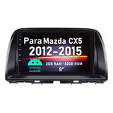 9 Autoestéreo 2+32g Carplay Gps Para  Mazda Cx-5 2012-2015