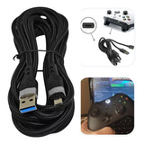 Cabo Para Xbox One Controle Grande 3m Resistente Turbo Usb