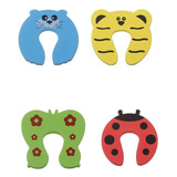 Traba Puerta Bebe Protector De Dedos Pack X 4 De Goma Eva Diseños Variados Separador Seguridad Niños Ohmyshop