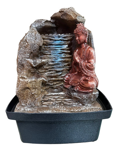 Fuente De Agua  Feng Shui Buda Gruta 25 Cm Alto. Hot Sale