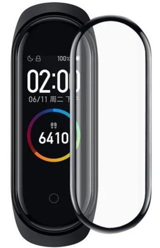 2x Pelicula Mi Band 4 / 5 Nano Gel Anti Risco Xiaomi Relógio