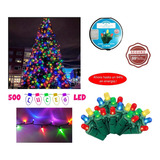 500 Luces Multicolor Navideñas Led 32.7 M. Serie Ahorra 94%