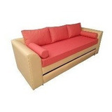 Divan Sofa Cama Automatico En Chenille Cama Oasis Muebles