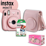 Kit Câmera Instax Mini 11 + Bolsa +  10 Poses