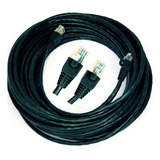 Cabo De Internet Rede 10 Metros Lan Montado Preto Rj45 1701