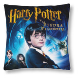 Rnm-0286 Funda Cojin Harry Potter Y La Piedra Filosofal