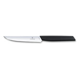 Cuchillo Victorinox De Mesa Ergonomico 12cm Liso Y Dentado