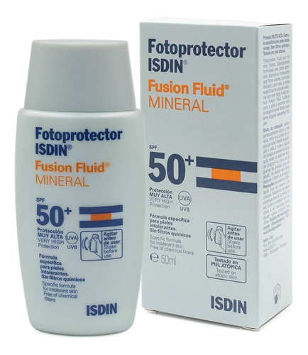 Isdin Fotoprotector  Sensible Fusion Fluid Mineral 50+ 50ml