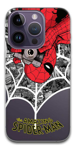 Funda Transparente Spiderman Para iPhone 