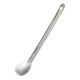 Cubiertos Spork Para Mochileros, Pícnic, Titanio, Acampada L