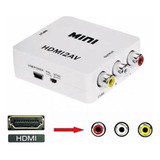 Caja Convertidora Hdmi A Rca (10435)