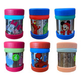 Termo De Comida Disney Marvel Licencia 350ml