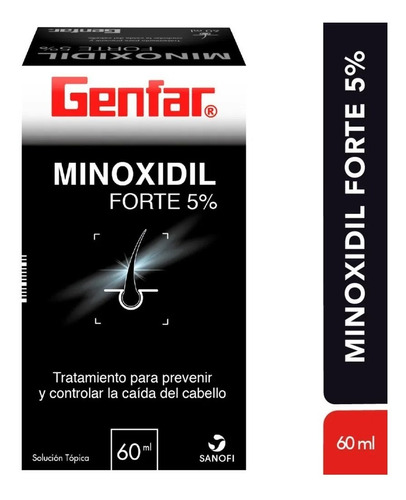 Minoxidil Forte 5% Genfar - g a $432