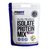 Suplemento Em Pó Profit Laboratórios  Isolate Protein Mix Proteínas Isolate Protein Mix Sabor  Torta De Limão Em Doypack De 900g