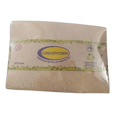 Sobres CreativosMX Para Tarjetas De Presentación 9.5x6.1cm Kraft 100 Uds | MercadoLibre