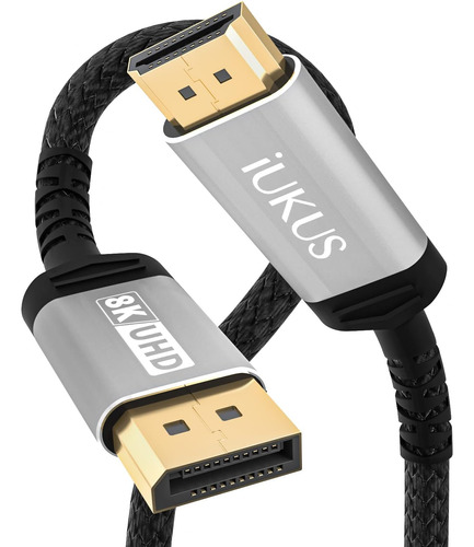 Iukus 8k Displayport A Hdmi Cable 2.1, 8k Dp A Hdmi Cable De