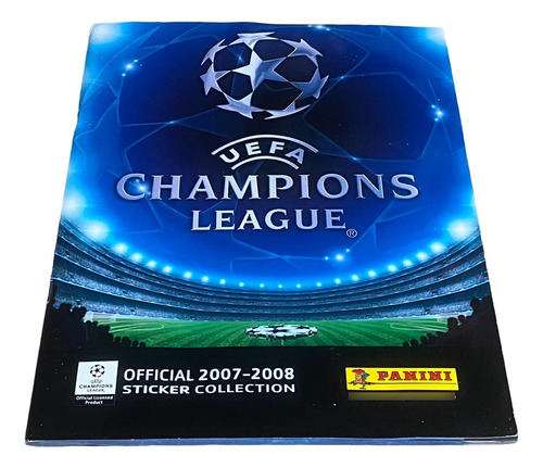 Album Uefa Champions League 2007-2008 Panini 100% Original