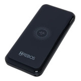 Carregador Portátil Indução 10000mah 4 Em 1 Hrebos Pn-920