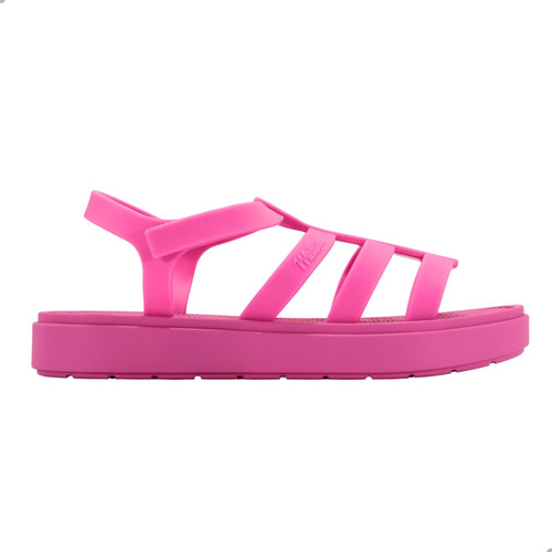 Sandália Plataforma Baixa L Melissa Sun Rodeo Platform Rosa