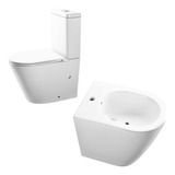 Combo Inodoro Y Bidet Padova 1 Agujero Piazza