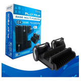 Cargador Para Controles De Videojuegos Beast Play Four Base Multi Función Cargador Dualshock 4 / Ventilacion Y Almacenaje - 5v