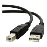 Cabo Usb 2.0 Impressora Universal Epson Hp 1,5 M