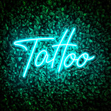 Luminoso Painel Neon Led Tattoo Escrita 