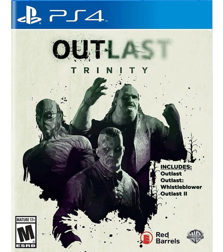 Outlast Trinity - Trilogía De Juego Para Playstation 4 