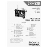 Esquema Receiver Sony Crf320 Crf 320 Baixa Resoluçã  Em Pdf 