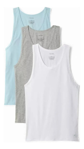 Playeras Camisetas De Resaque Calvin Klein 3 Pack Original