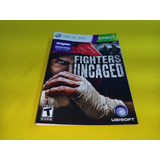 Portada Original Fighters Uncaged Kinect Xbox 360