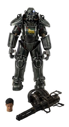 Fallout T-45 Ncr Salvaged Power Armor Figura 1/6 Threezero