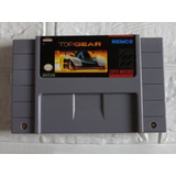 Cartucho Super Nintendo Top Gear Snes