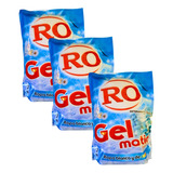 Detergente Liquido Ro Gel Pack X3 Bolsas X3 Litros 