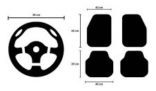 Tapete Piso Para Freightliner Fld120 2010 - 2013 (rally) 4 P