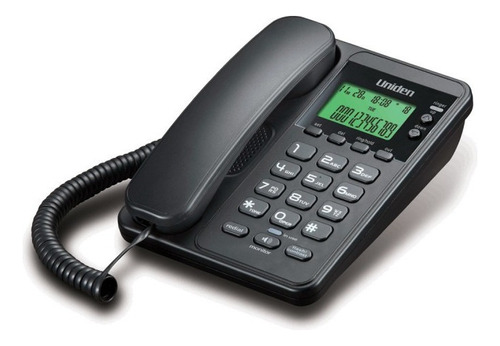 Telefono Con Cable Uniden 6404 Altavoz Numeros Grandes Lcd