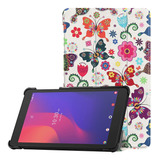 Funda Para Tablet Alcatel Joy 2 2020 8 Pulgadas - Mariposas