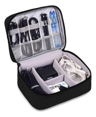 Bolso Organizador De Cables Usb Accesorios Viajero