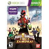 Power Rangers Samurai Xbox 360.