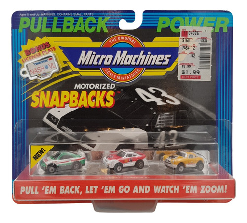 Micro Machines Snapbacks Pullback Power Nash Vl